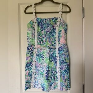 Lilly Pulitzer Multicolor Patterned Romper